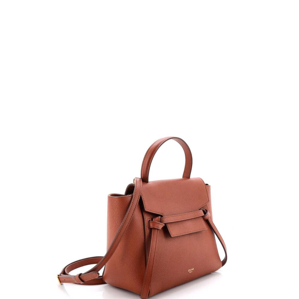 Celine Belt Bag Textured Leather Nano #237348C20B - Picture 2 of 7